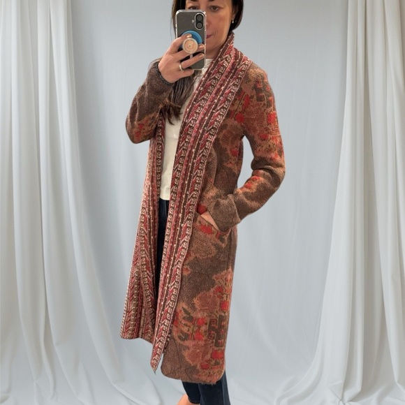 Christian Siriano Alpaca Cozy Duster Cardigan - Picture 1 of 13